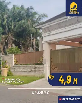 Rumah Surabaya Timur  Puri Galaxy
