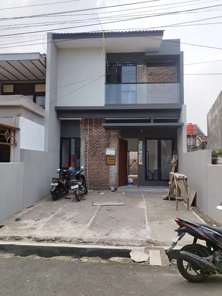 Rumah Baru 2 Lantai di Pusat Kota Bandung, Buahbatu, Cijagra