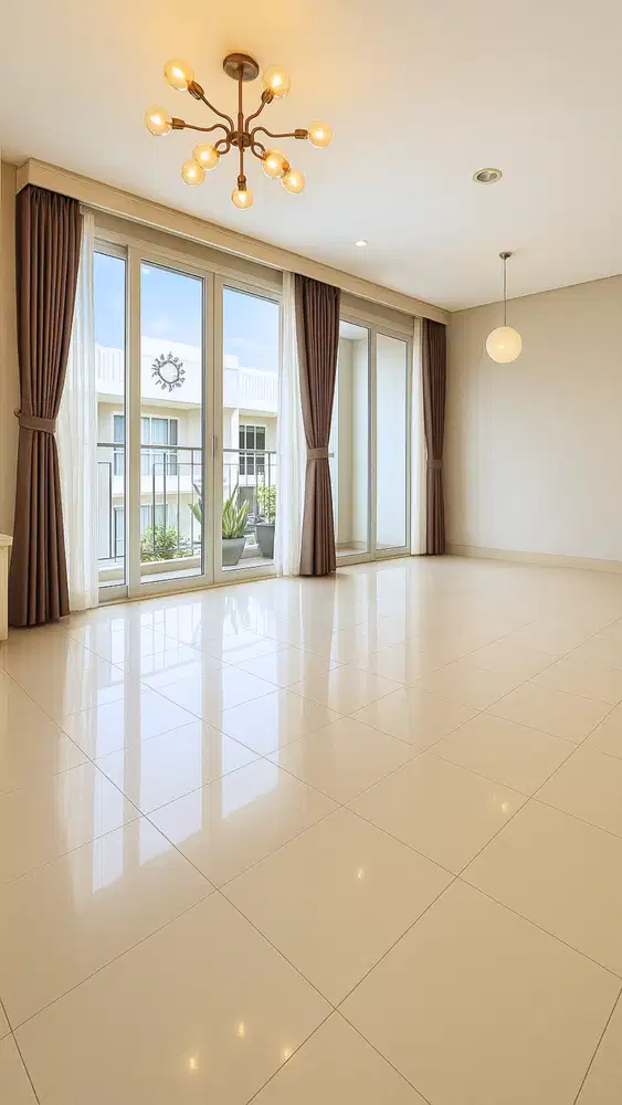 Dijual Cepat Apartemen 3 Kamar Kosongan di Rainbow Springs Condovilla
