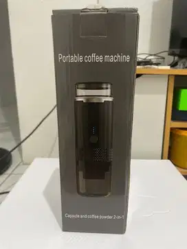 Portable Coffee Machine - for capsule and powder 2-in-1