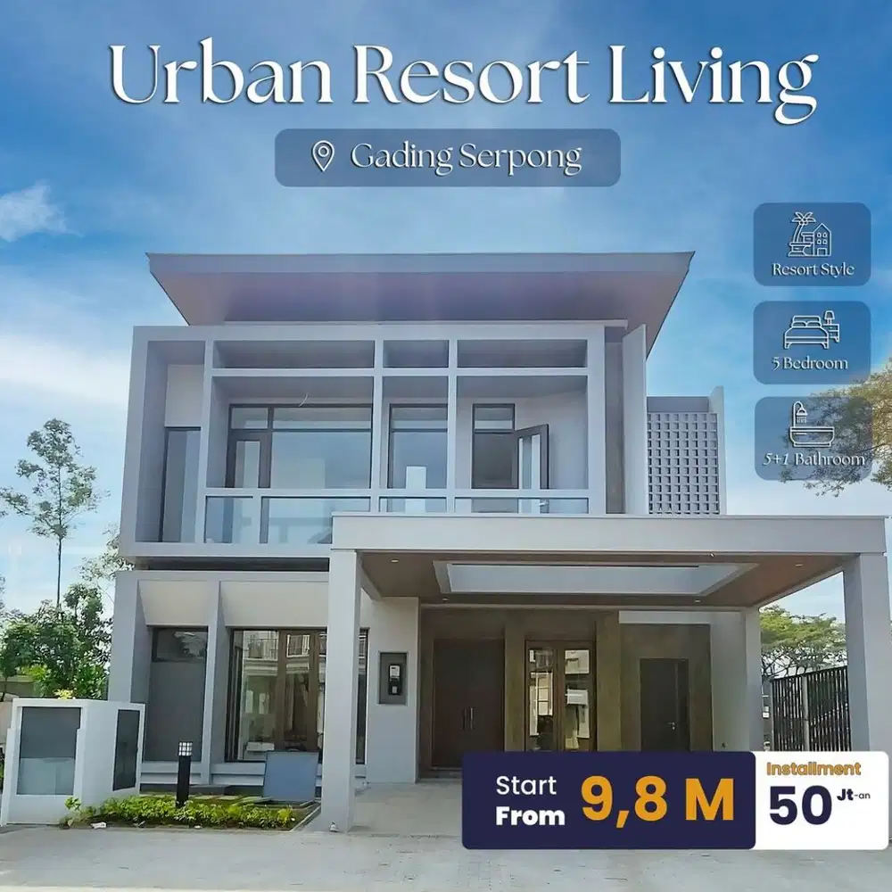 MENTENG GRAND GADING SERPONG NEW CONCEP URBAN