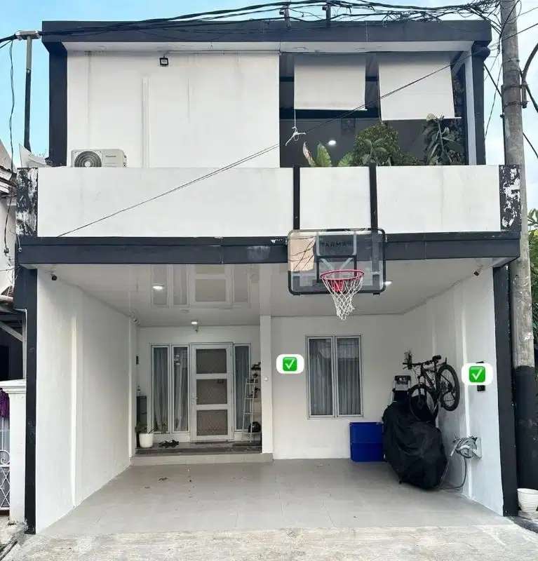 Rumah minimalis di Griya hijau lokasi alam sutera