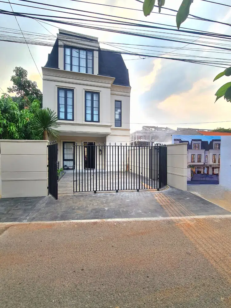 Rumah Dijual Bintaro - RC Veteran. Komplek, Dkt Akses Toll. BARU+Pool