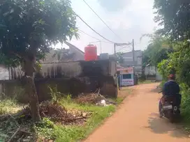 Dijual Tanah Darat pinggir jalan dekat Gerbang Komplek Setu Bekasi