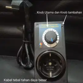 Dimmer 2000 Watt kontrol pengatur kecepatan gerinda bor kipas