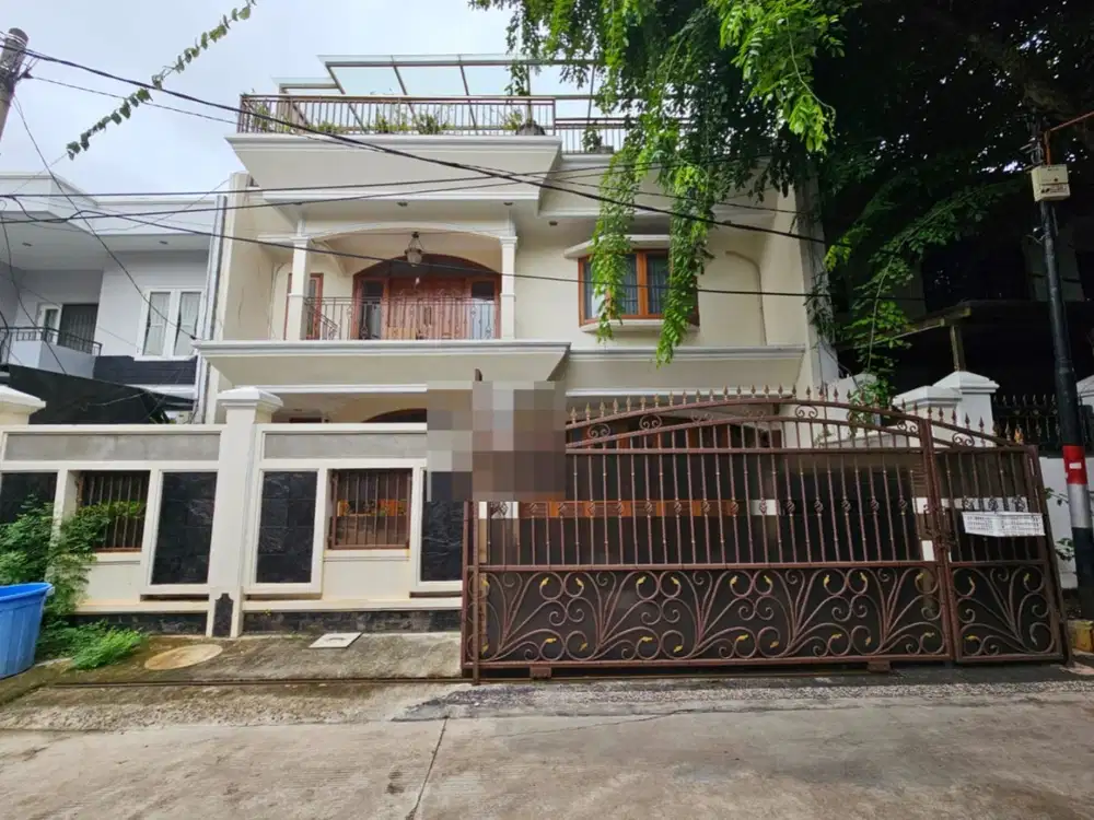 jual rumah bagus 3lantai di sunter