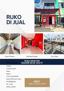 Jual Cepat Ruko Legenda Wisata 2lantai siap pakai