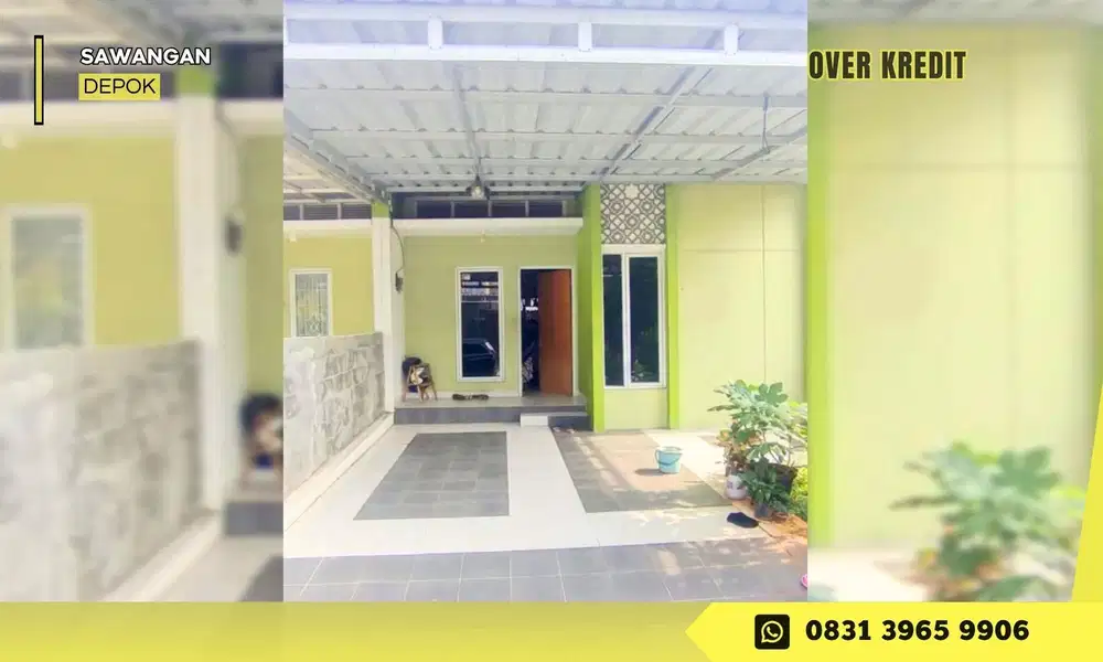 Over Kredit 95JT rmh LT130 dkt Tol Sawangan di Villa Rizki Ilhami
