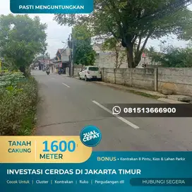 Jual Tanah Cakung Jakarta Pinggir Jalan Raya Tambun Rengas
