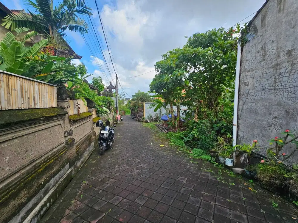 Tanah premium 175m2 di Canggu dekat fins Beach