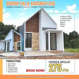 RUMAH DIKELILINGI VIEW GUNUNG KEREN BONUS KEBUN JERUK KARANGPLOSO