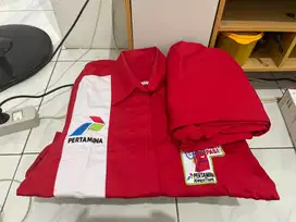 Seragam SPBU Operator Pertamina Merah - Wanita