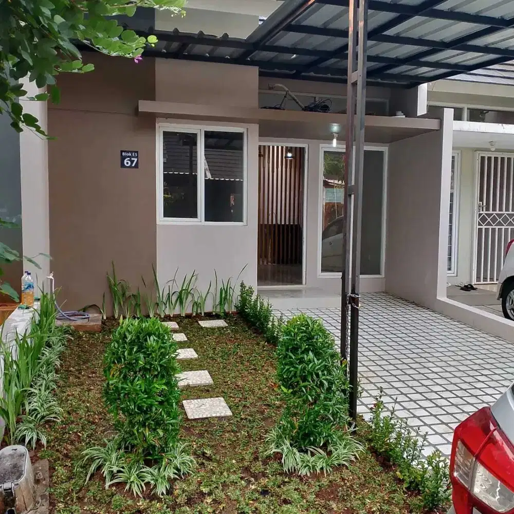 Dijual rumah minimalis full renovasi kawasan strategis Parung panjangn