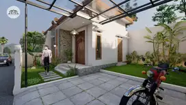 RUMAH SUPER MURAH BERGAYA JOGLO MODERN DEKAT STASIUN PRAMBANAN