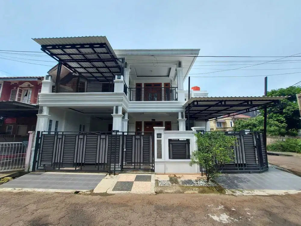 Jual Rumah Hook Cantik Siap Huni dalam Cluster Bukit Cimanggu Bogor