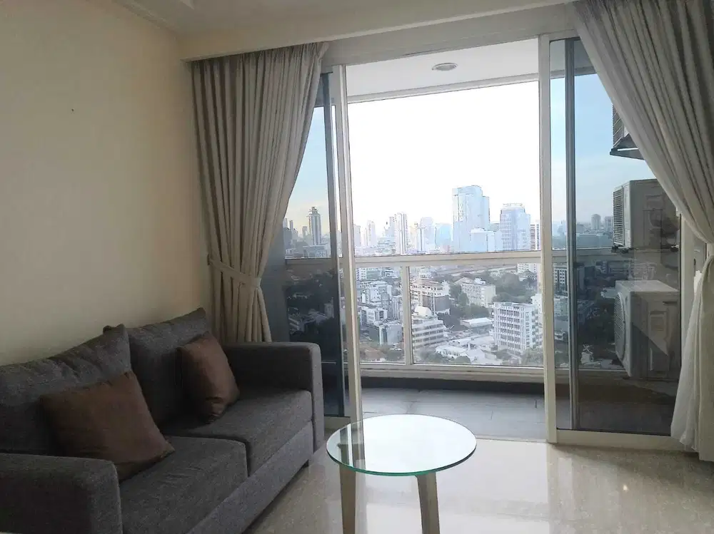 Disewakan Apartemen Private Lift Menteng Park - Tipe 2 BR Siap Huni