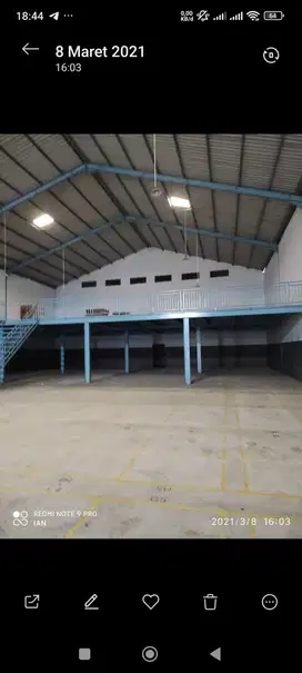 Di sewakan Gudang parangloe indah 1000m2