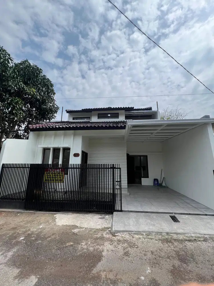 Rumah Baru Renovasi 2 Lantai Dekat Summarecon & Masjid Al Jabbar