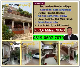 VTH0178 - Rumah Banjar Wijaya, Cipondoh, Kota Tangerang