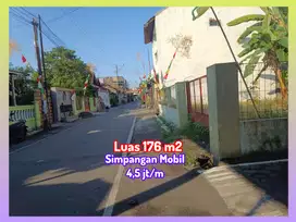 TANAH PEKARANGAN PREMIUM SIMPANGAN MOBIL GONILAN KARTASURA UMS SOLO