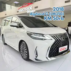 Toyota Alphard G 2.5 2018 Model LM350 White on Beige Putih LM 350