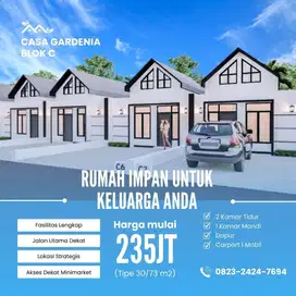 BELI RUMAH DI PRAMBANAN MULAI 200JTan TIPE 30/73 LEGALITAS SHM