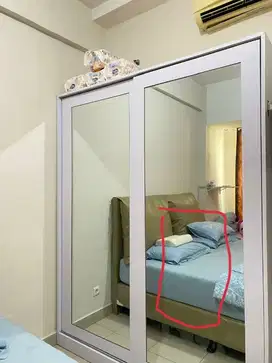 disewakan 1br apartemen saveria unfurnish
