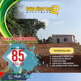 Tanah kavling harga mulai 85 jutaan sadeng gunungpati