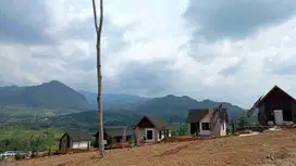 tanah kavling murah eksklusif legalitas SHM View pegunungan the HANJAWONG villas