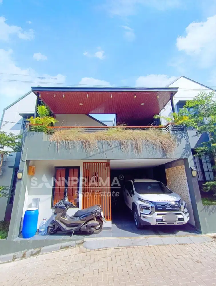 Dijual rumah cantik, FURNISHED-BRAND NEW, WITH SMART DOORLOCK, Industr