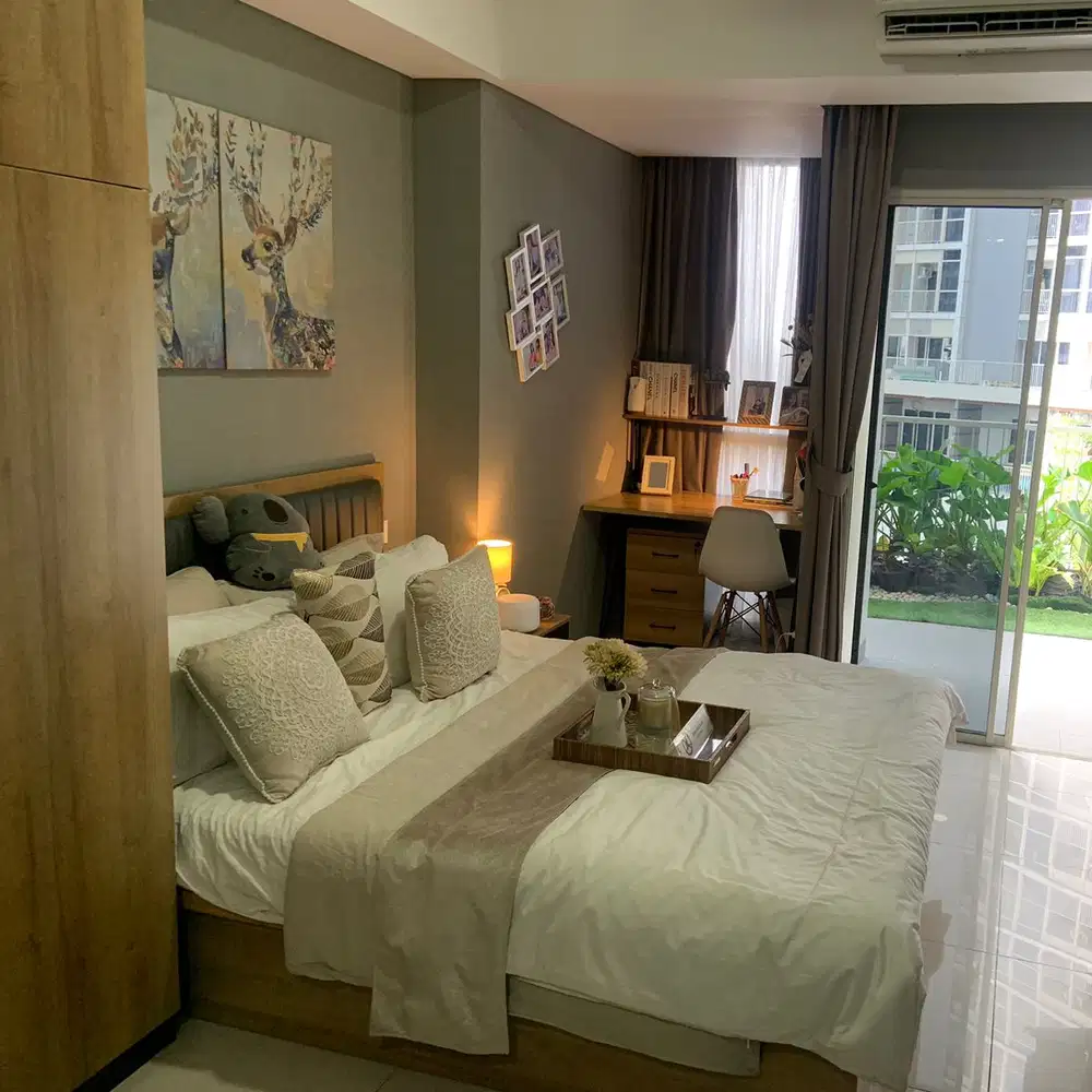 Jual Apt Pacific Garden Alsut, Siap Huni, Studio, FF, Rp1M nego