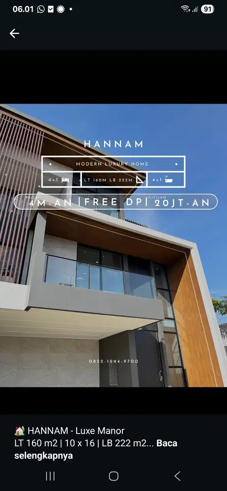 Rumah elegant dan mewah lengkap dengan lift di Depok