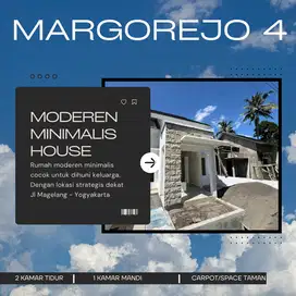 Dijual Rumah Baru Minimalis Moderen di Sleman dekat Jl Magelang
