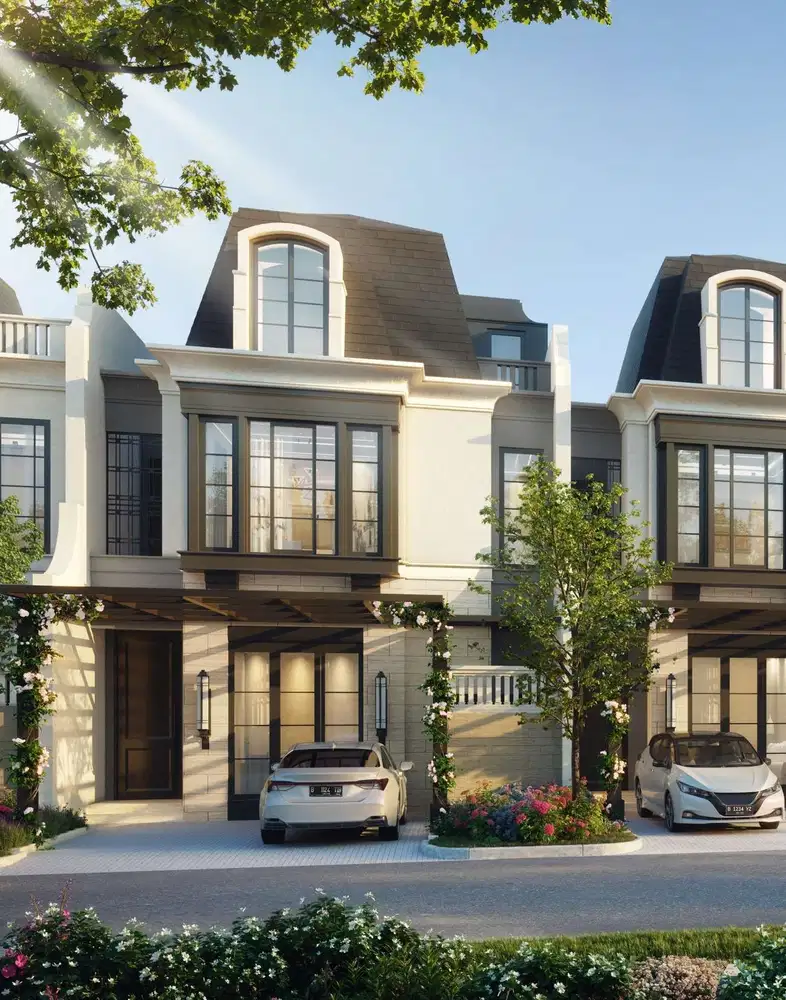 Rumah Mewah Cluster Bellefont East Tipe 8x16 – Summarecon Serpong