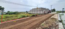 Tanah Duduksampeyan Gresik Palebon Dijual murah cpt B.U Poll L 154 m2