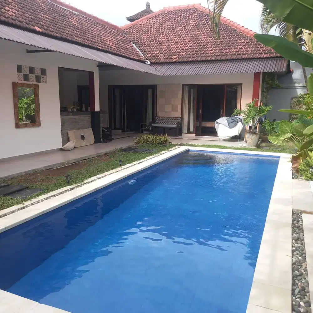 Jual villa 1 lantai di kawasan sanur denpasar