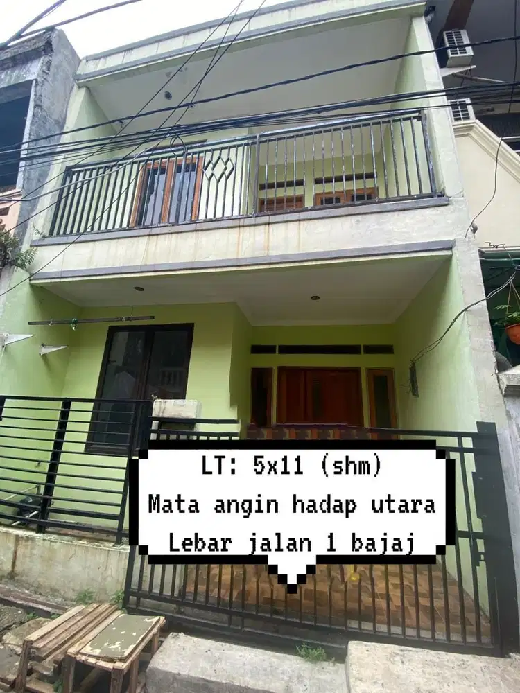 Dijual cepat rumah di tanjung duren jakarta barat
