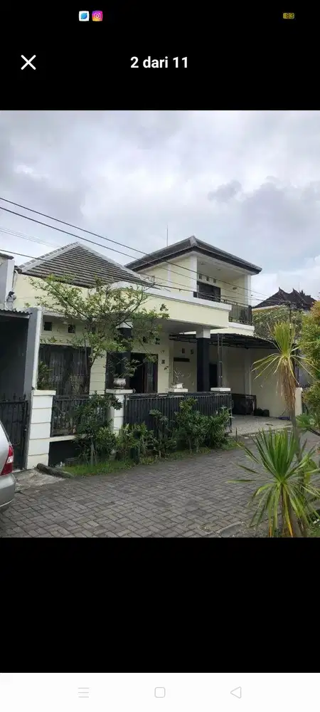 Rumah di area Sesetan lingkungan perumahan