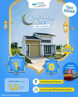 Daru Capital Bisa KPR Tanpa BI Checking Dekat Stasiun Daru