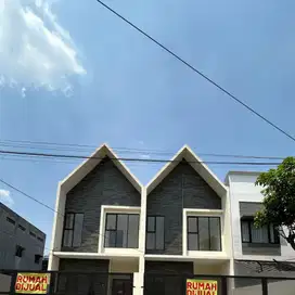 dijual 2 unit rumah modern sudah siap huni jakarta barat