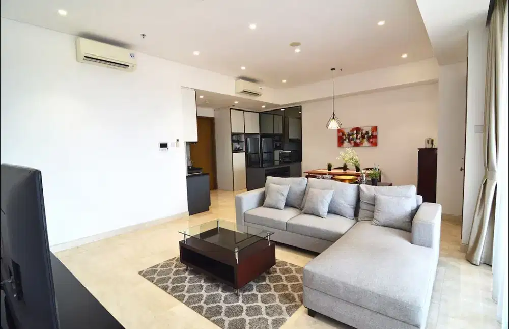 Apartment 1 Park Avenue Tower King Tipe 2+1 Bedroom Siap Huni
