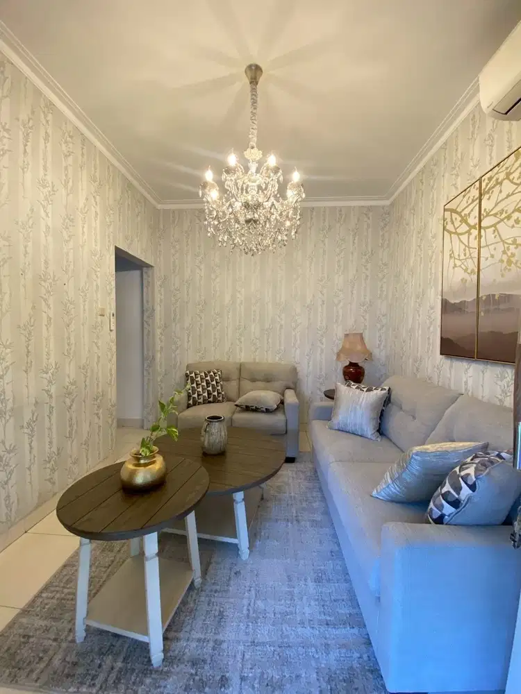 Disewakan rumah full furnished di kota wisata