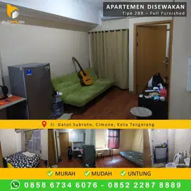 Disewakan apartemen victoria square fully furnish view swimming pool
