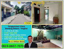 VTH0144 - Rumah, Jl.Pengayoman Utara, Benteng Betawi, Tangerang
