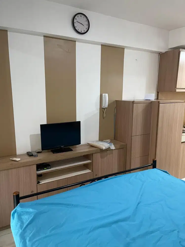 DISEWAKAN TAHUNAN APARTEMEN GREENBAY TYPE STUDIO FURNISH TAHAP 2