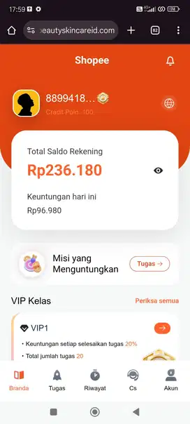 Kerja online cepat