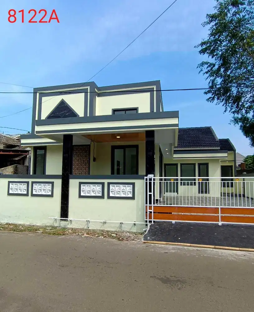 Dijual Rumah hoek estetik Siap Huni 8122A