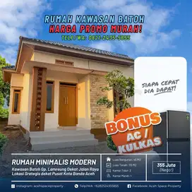Dijual Rumah Murah di Kawasan Batoh - Gratis AC atau Kulkas!