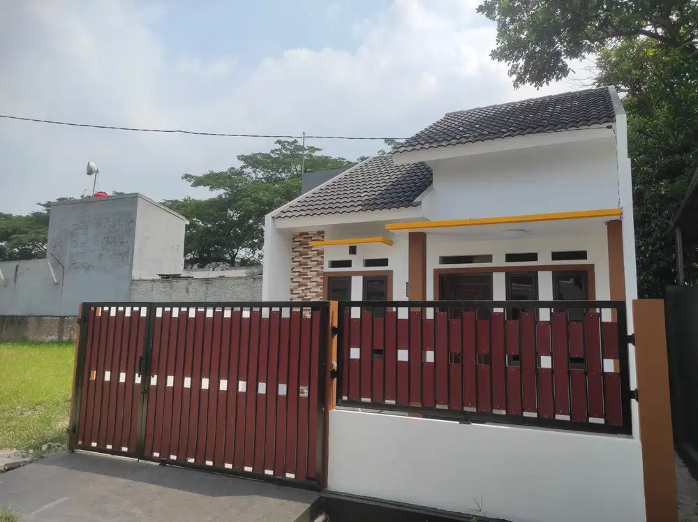 JUAL RUMAH LT 78 MINIMALIS DI SENOPATI ESTATE BEKASI, BEBAS BANJIR!
