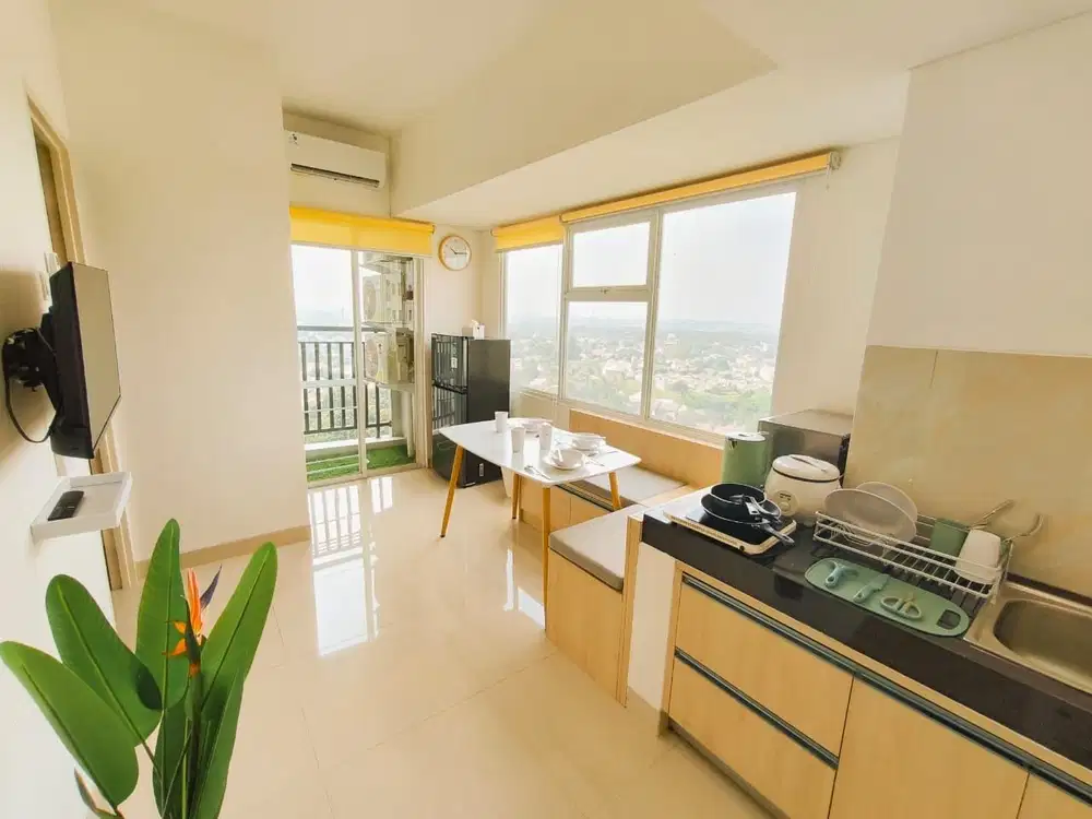 Apartemen 2BR Serpong Garden Cattleya